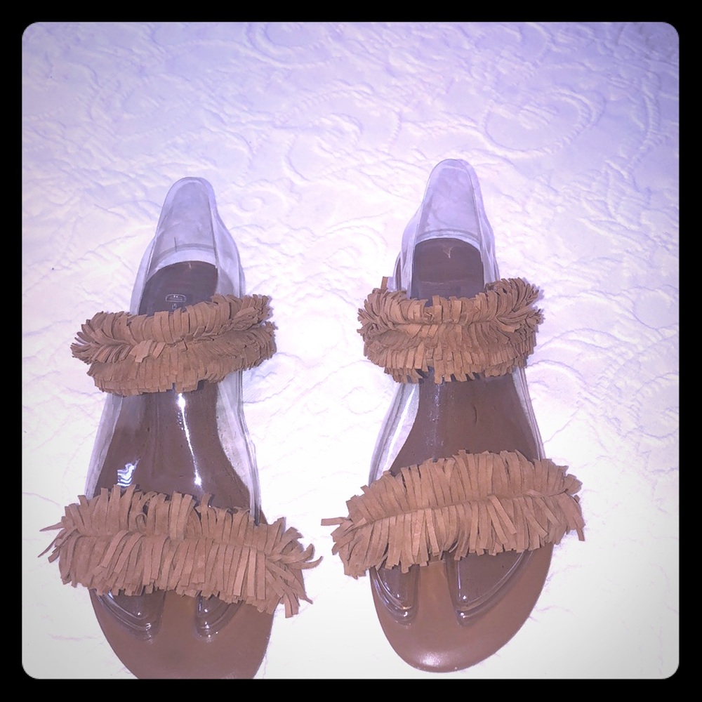 Join Tan Suede sandals
